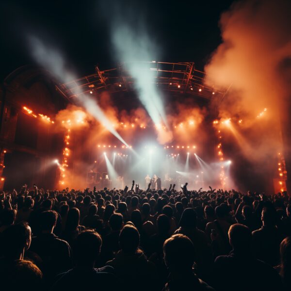 transporte de vans para o show do bruno mars